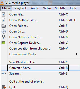 Convert Video Files With VLC