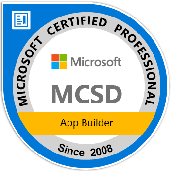 Microsoft Professional Certifications for Developers